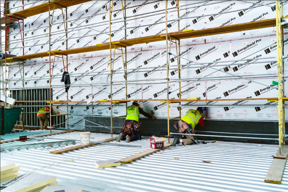 Atlas continuous insulation installation