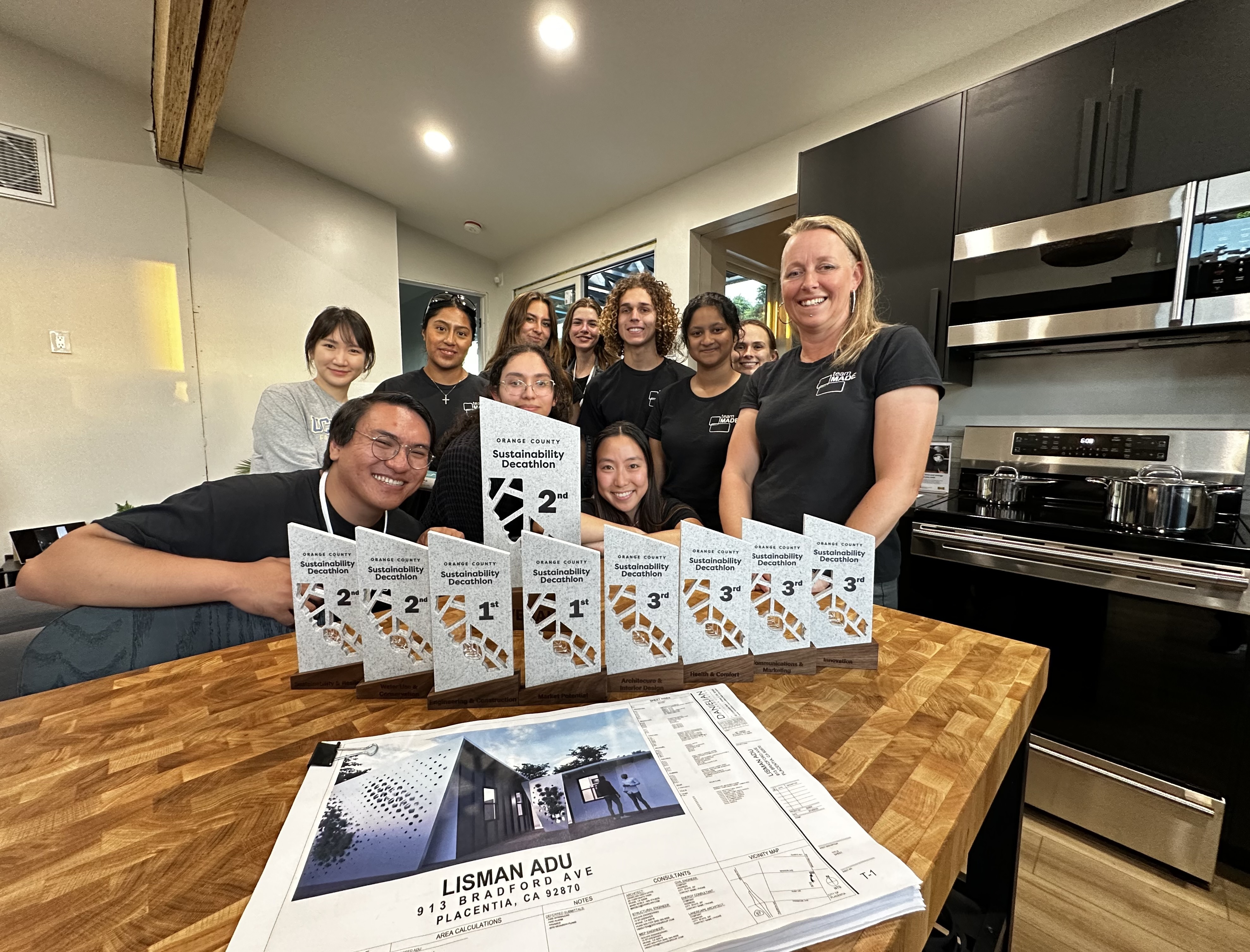 Team MADE house secondplace